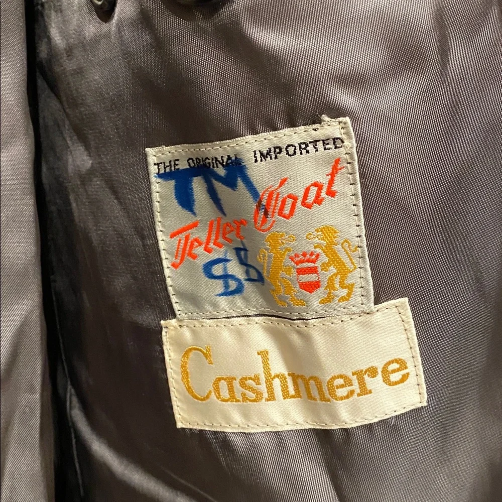 Nadlers Men’s Teller Coat Double Breasted Cashmere Overcoat - Picture 7 of 7